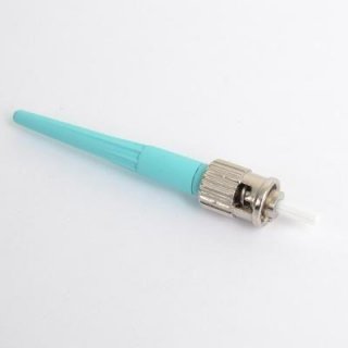 FIB Splice-On Connector ST PC Multimode Cheetah 50um OM3 900um Aqua 100 Pack FIB Splice-On Connector ST PC Multimode Cheetah 50um OM3 900um Aqua 100 Pack