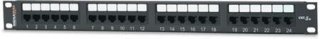 Signamax 24-Port Cat5e 1U High Density Patch Panel