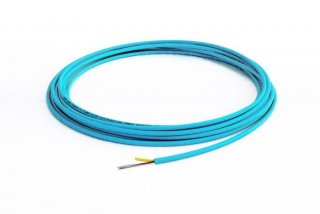 TLC 12 Fiber, 50/125um MM ClearCurve OM3, Micro-Distribution Fiber Optic Cable, Plenum, Aqua TLC 12 Fiber, 50/125um MM ClearCurve OM3, Micro-Distribution Fiber Optic Cable, Plenum, Aqua