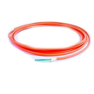 TLC 6 Fiber, 62.5/125um MM Infinicor300, Distribution Fiber Optic Cable, Riser, Orange