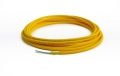 TLC 6 Fiber SM SMF28 Ultra Distribution Fiber Optic Cable Riser Yellow 4.8mm OD