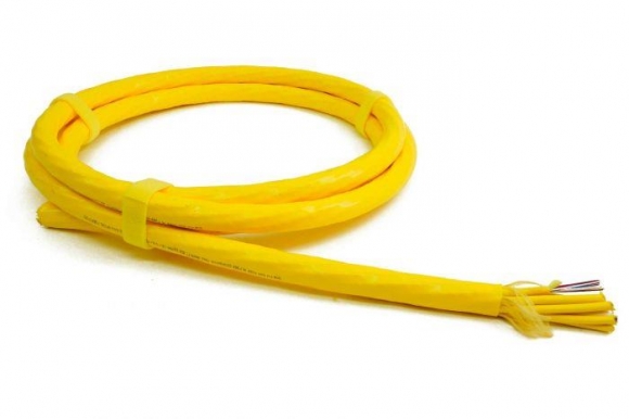 TLC 96 Fiber, 9/125um SM SMF28 Ultra, Distribution Fiber Optic Cable, Riser, Yellow