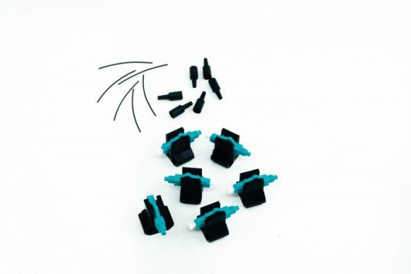 AFL LC Connector Multimode FastConnector 50um 10GIG 900um, 6pk AFL LC Connector Multimode FastConnector 50um 10GIG 900um, 6pk