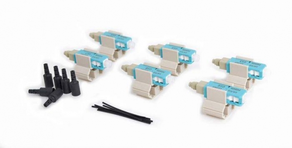 AFL SC Connector Multimode FastConnector 50um OM3 900um, 6pk AFL SC Connector Multimode FastConnector 50um OM3 900um, 6pk