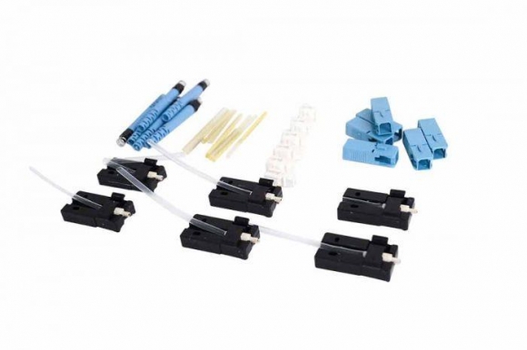 AFL Splice-On Connector SC UPC Singlemode FuseConnect 3mm Blue 6 Pack AFL Splice-On Connector SC UPC Singlemode FuseConnect 3mm Blue 6 Pack