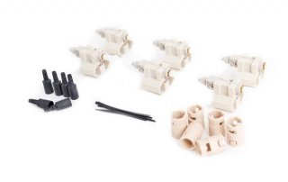 AFL ST Connector Multimode FastConnector 62.5um 900um, 6pk AFL ST Connector Multimode FastConnector 62.5um 900um, 6pk