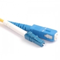 FIB Fiber Optic Patch Cable, LC to SC UPC-UPC, 10 meters, 1.6mm Simplex SM SMF-28 Ultra Fiber FIB Fiber Optic Patch Cable, LC to SC UPC-UPC, 10 meters, 1.6mm Simplex SM SMF-28 Ultra Fiber