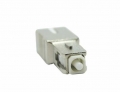 FIB SC APC Adapter Female to Male Singlemode SC UPC Adapter Simplex Hybrid Metal