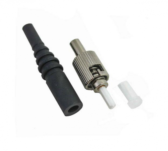 FIB ST Connector Multimode 127um Zirconia Ferrule 3.00mm Boot
