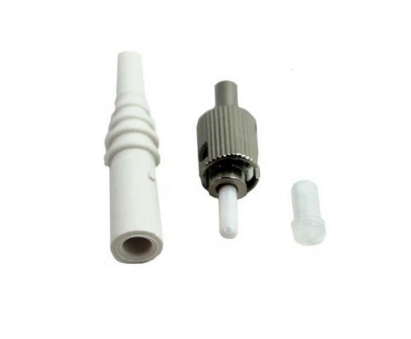 FIB ST Connector Singlemode 126um Zirconia Ferrule 3.00mm Boot