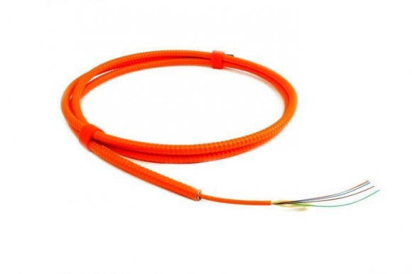TLC 4 Fiber MM 50um OM2 Distribution Riser Orange 4.4mm OD TLC 4 Fiber MM 50um OM2 Distribution Riser Orange 4.4mm OD
