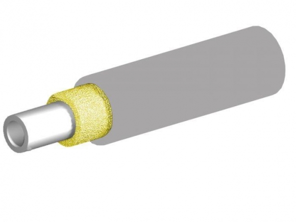 TLC Furcation Tube 3mm Slate w/Pull String