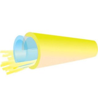 TLC Furcation Tube 3mm Yellow 900um Inner Tube