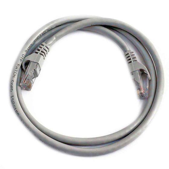 Cat 5e Patch Cable with Boots, 1’, Gray Cat 5e Patch Cable with Boots, 1’, Gray
