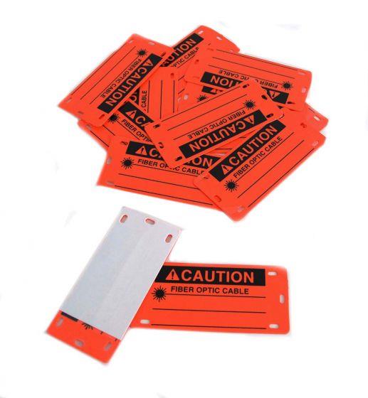 Economy Tie On Label with Self Laminating Flap, 3-7/8" x 1-3/4", 20 Pack