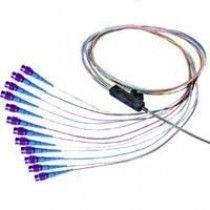 FIB 12 Fiber SM Ribbon fanout LC/UPC-Pigtail 3 Meter