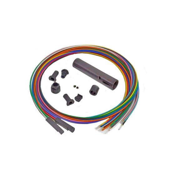 FIB 2mm 12 Fiber Color Coded Break-Out Kit 40" Tubing FIB 2mm 12 Fiber Color Coded Break-Out Kit 40" Tubing