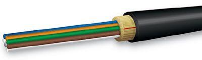 FIB Blue 12 Fiber Tactical Cable, MM OM4 Fiber FIB Blue 12 Fiber Tactical Cable, MM OM4 Fiber