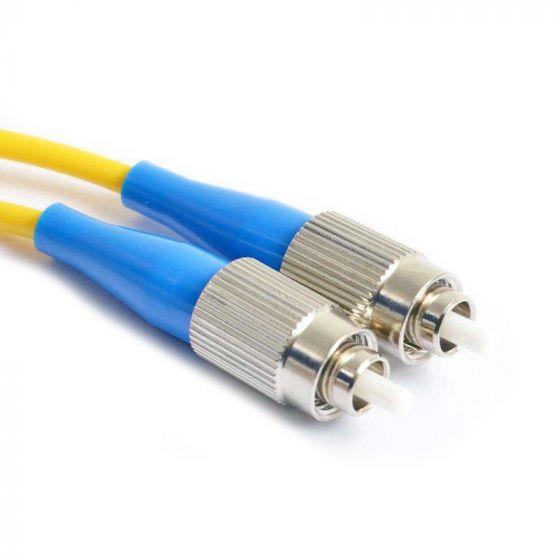 FIB Fiber Optic Patch Cable, FC UPC to FC UPC, 2 meters, 3mm Simplex SM SMF-28 Ultra Fiber