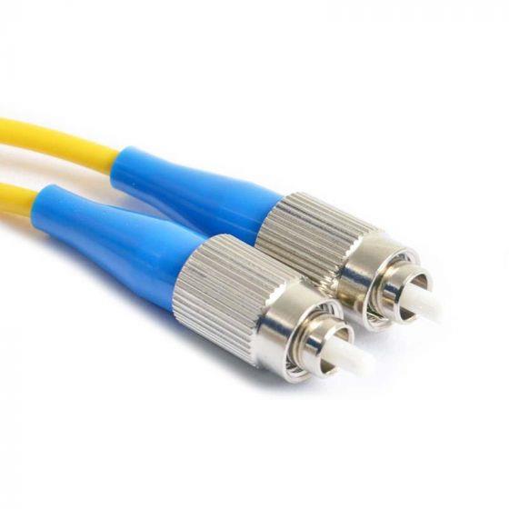 FIB Fiber Optic Patch Cable, FC UPC to FC UPC, 3 meters, 3mm Simplex SM SMF-28 Ultra Fiber FIB Fiber Optic Patch Cable, FC UPC to FC UPC, 3 meters, 3mm Simplex SM SMF-28 Ultra Fiber