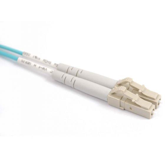 FIB Fiber Optic Patch Cable, LC PC to LC PC, 2 meters, 1.6mm Simplex MM ClearCurveOM3 Fiber