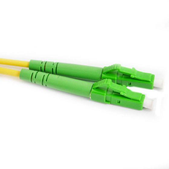 FIB Fiber Optic Patch Cable, LC to LC APC-APC, 1 meter, 1.6mm Simplex SM SMF-28 Ultra Fiber FIB Fiber Optic Patch Cable, LC to LC APC-APC, 1 meter, 1.6mm Simplex SM SMF-28 Ultra Fiber