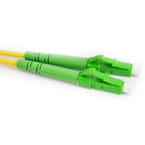 FIB Fiber Optic Patch Cable, LC to LC APC-APC, 10 meters, 1.6mm Simplex SM SMF-28 Ultra Fiber FIB Fiber Optic Patch Cable, LC to LC APC-APC, 10 meters, 1.6mm Simplex SM SMF-28 Ultra Fiber