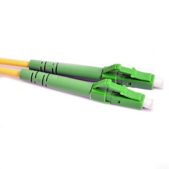 FIB Fiber Optic Patch Cable, LC to LC APC-APC, 3 meters, 1.6mm Simplex SM SMF-28 Ultra Fiber FIB Fiber Optic Patch Cable, LC to LC APC-APC, 3 meters, 1.6mm Simplex SM SMF-28 Ultra Fiber