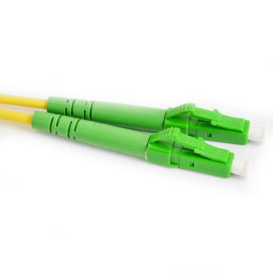 FIB Fiber Optic Patch Cable, LC to LC APC-APC, 5 meters, 1.6mm Simplex SM SMF-28 Ultra Fiber FIB Fiber Optic Patch Cable, LC to LC APC-APC, 5 meters, 1.6mm Simplex SM SMF-28 Ultra Fiber