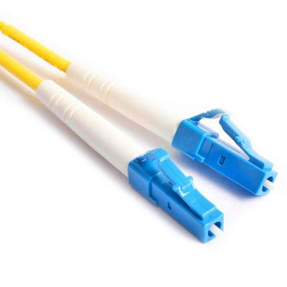 FIB Fiber Optic Patch Cable, LC to LC UPC-UPC, 3 meters, 1.6mm Simplex SM SMF-28 Ultra Fiber FIB Fiber Optic Patch Cable, LC to LC UPC-UPC, 3 meters, 1.6mm Simplex SM SMF-28 Ultra Fiber