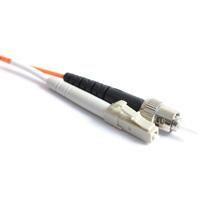 FIB Fiber Optic Patch Cable, ST PC to LC PC, 2 meters, 1.6mm Simplex MM Infinicor 300 Fiber FIB Fiber Optic Patch Cable, ST PC to LC PC, 2 meters, 1.6mm Simplex MM Infinicor 300 Fiber