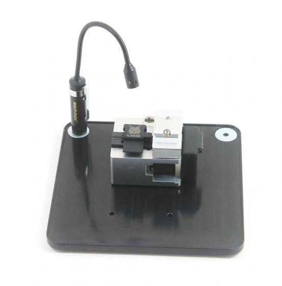 FIB LYNX Fiber Optic Cleaver w/Lighted Work Station
