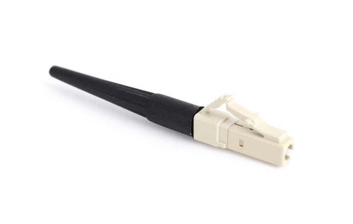 FIB Splice-On Connector LC PC Multimode Cheetah 50um OM2 900um Black 10 Pack