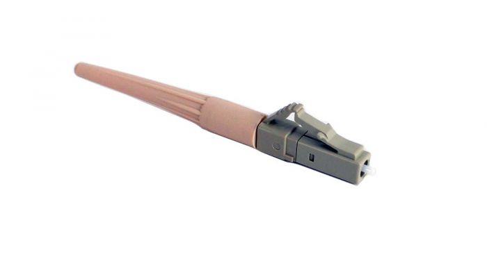FIB Splice-On Connector LC PC Multimode Cheetah 62.5um OM1 900um Beige 100 Pack