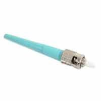 FIB Splice-On Connector ST Multimode Armordillo 50um OM3 3mm / 2mm / 1.6mm Aqua 100 Pack