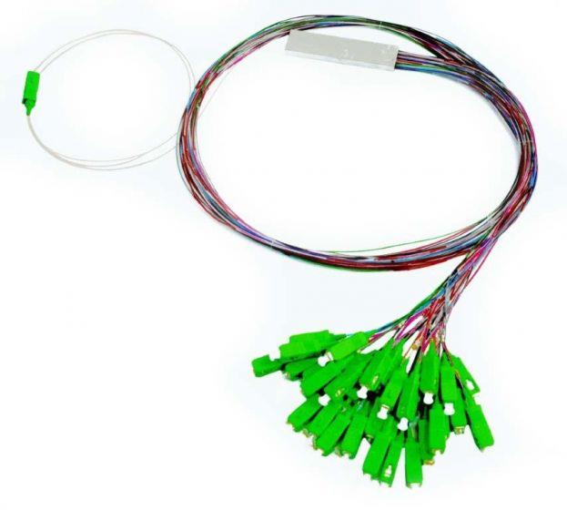 Planar Lightwave Circuit Splitter 1x32 PLC with SC/APC Fan Out