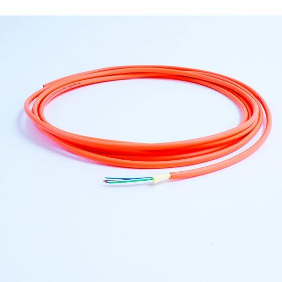 TLC 6 Fiber, 62.5/125um MM Infinicor300, Distribution Fiber Optic Cable, Plenum, Orange TLC 6 Fiber, 62.5/125um MM Infinicor300, Distribution Fiber Optic Cable, Plenum, Orange