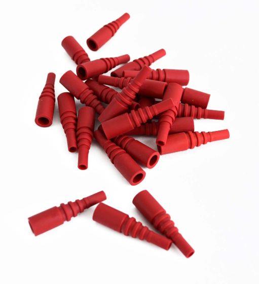 FIB Connector Boot ST 2.0mm Red - 25 Pack