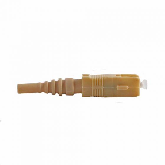 FIB SC Connector Multimode 127um Zirconia 3.00mm Boot FIB SC Connector Multimode 127um Zirconia 3.00mm Boot