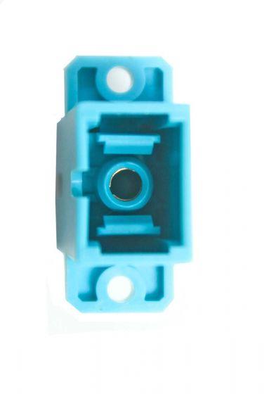 FIB SC MM 10Gig Adapter, Bronze Sleeve, Aqua