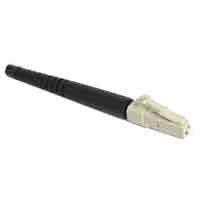 FIB Splice-On Connector LC PC Multimode Armordillo 50um OM2 3mm / 2mm / 1.6mm Black 10 Pack