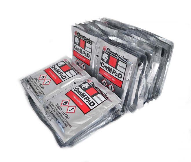 ITW Chemtronics Cleaning Wipes Pre-Saturated Lint Free 4" x 3" 50-Pack
