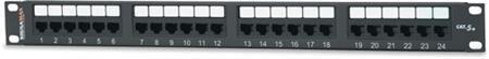 Signamax 24-Port Cat5e 1U High Density Patch Panel Signamax 24-Port Cat5e 1U High Density Patch Panel