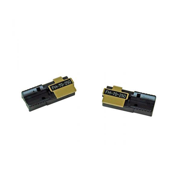 AFL Fusion Splicer Fiber Holders FH-70-250 250um Coated Fiber (Pair) AFL Fusion Splicer Fiber Holders FH-70-250 250um Coated Fiber (Pair)