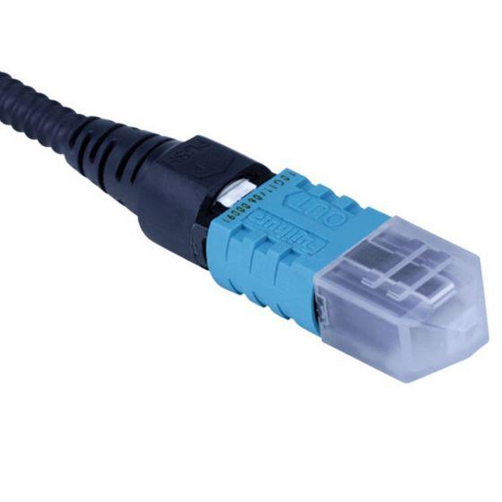 AFL Splice-On Connector MPO Multimode FuseConnect 50um 10Gig PC 3mm Male Aqua 6 Pack AFL Splice-On Connector MPO Multimode FuseConnect 50um 10Gig PC 3mm Male Aqua 6 Pack