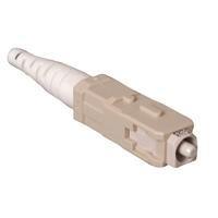 Corning SC Connector Multimode 62.5um, 3mm-White Boot, Single Pack Corning SC Connector Multimode 62.5um, 3mm-White Boot, Single Pack