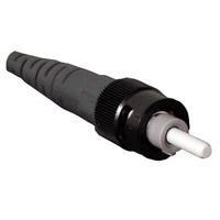 Corning ST Connector Multimode Heat Cure 2mm-Black, Single Pack