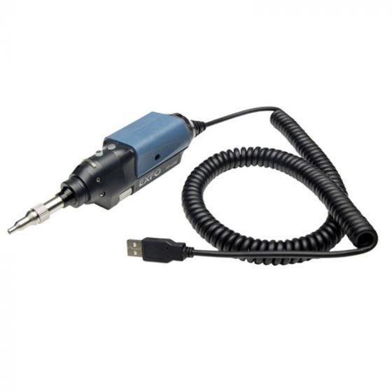 EXFO Handheld Display with Digital Inspection Probe Automated Pass/Fail Analysis Software Auto Center APC or UPC Connector & Adapter Tips "