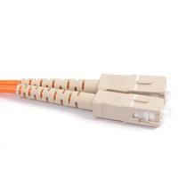 FIB Fiber Optic Patch Cable, SC PC to SC PC, 10 meters, 3mm Simplex MM ClearCurveOM2 Fiber FIB Fiber Optic Patch Cable, SC PC to SC PC, 10 meters, 3mm Simplex MM ClearCurveOM2 Fiber