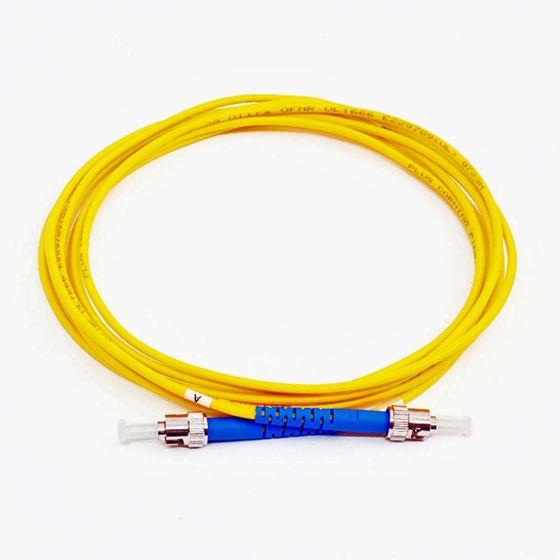 FIB Fiber Optic Patch Cable, ST UPC to ST UPC, 20 meters, 3mm Simplex SM SMF-28 Ultra Fiber FIB Fiber Optic Patch Cable, ST UPC to ST UPC, 20 meters, 3mm Simplex SM SMF-28 Ultra Fiber